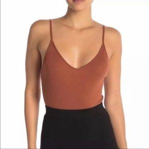 BP NWT Rust Sequoia Tank Bodysuit - L